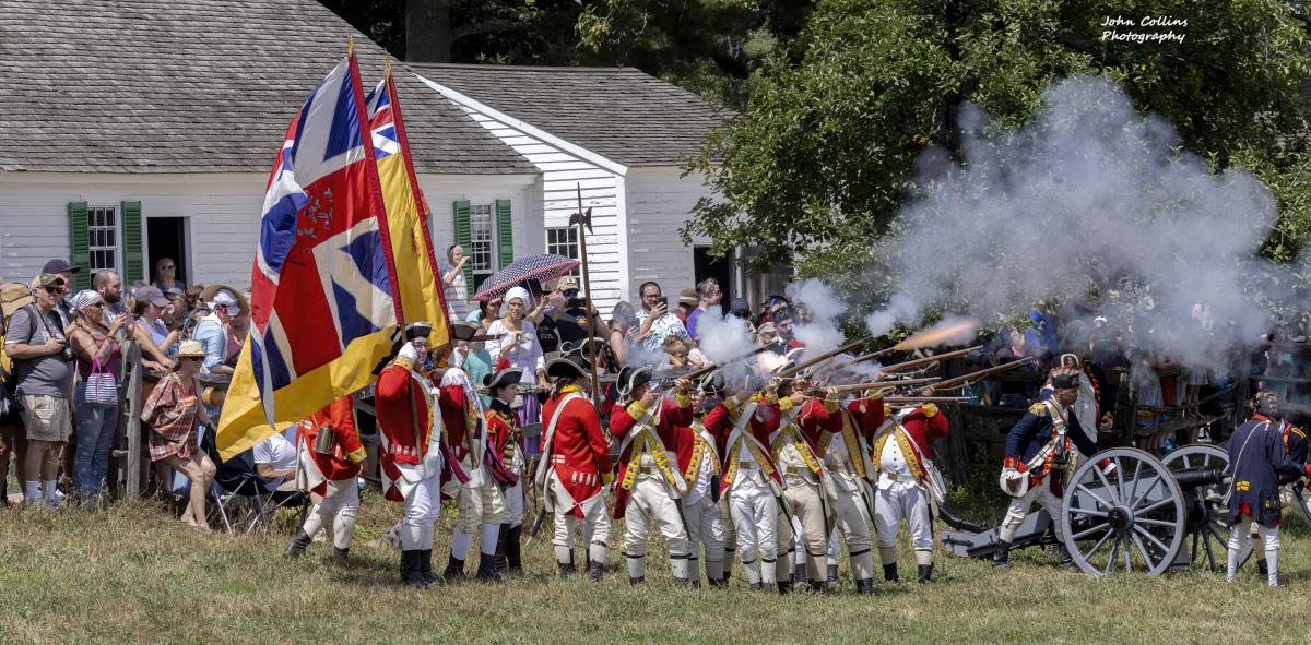 Red Coats and Rebels Reenactment at Old Sturbridge Village