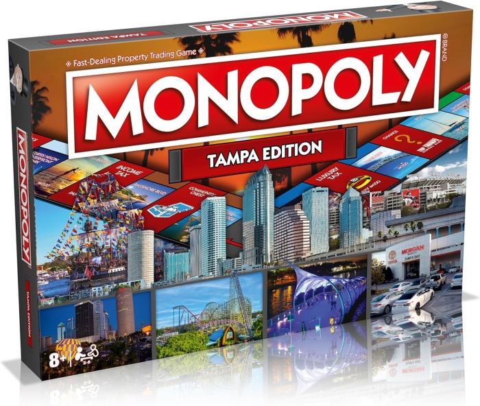 A image of the Monopoly: Tampa Edition box