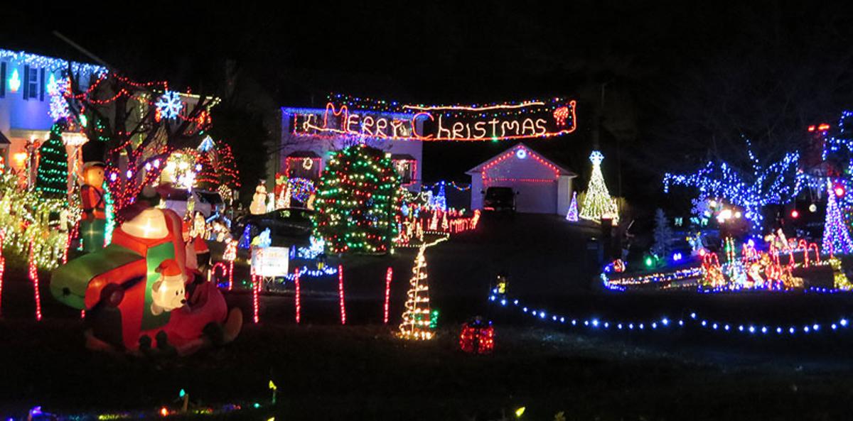 Hollys Tacky Christmas Lights in Fairfax County, Virginia