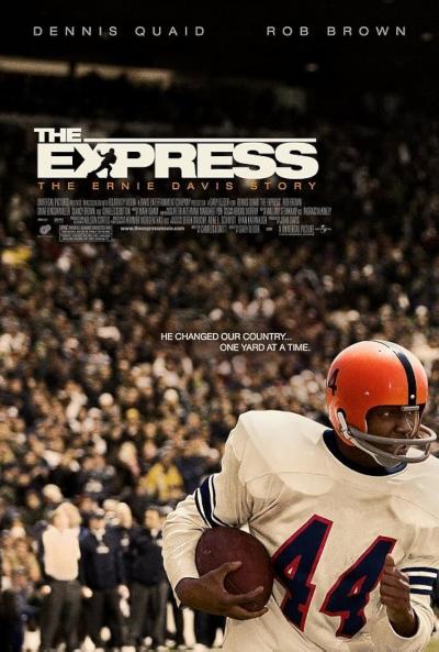 A picture of the movie poster for the film The Express (2008)