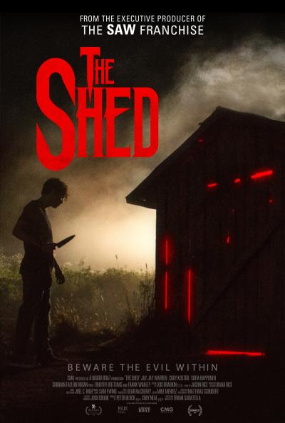A picture of the movie poster for the film The Shed (2019)