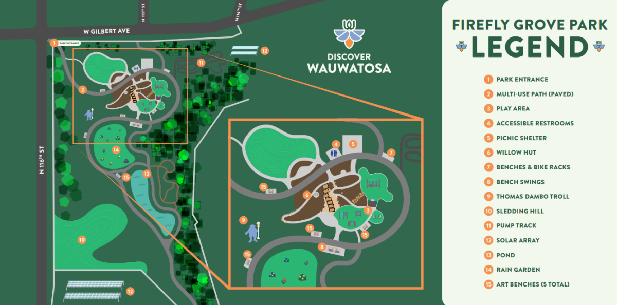 Firefly Grove Park Map