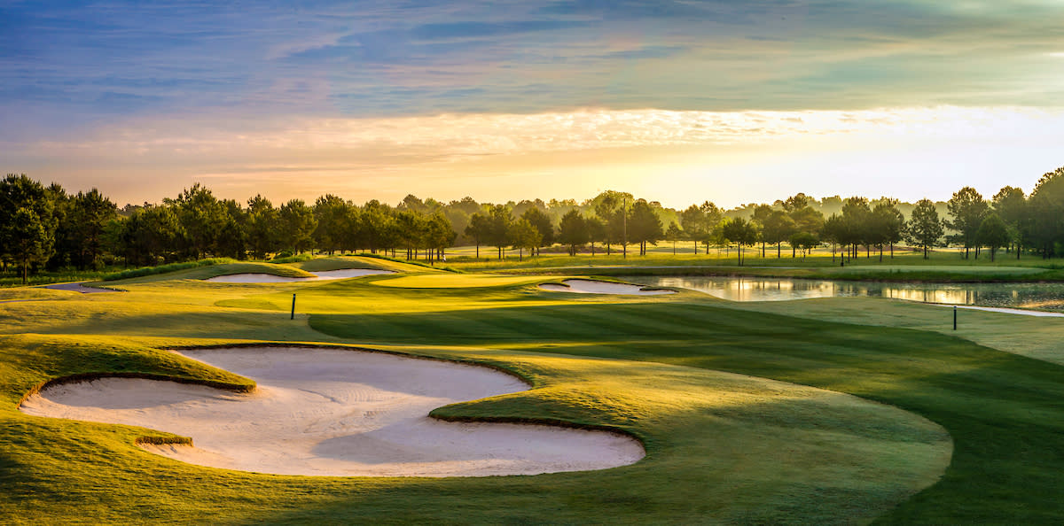 aerial Farmstead golf course