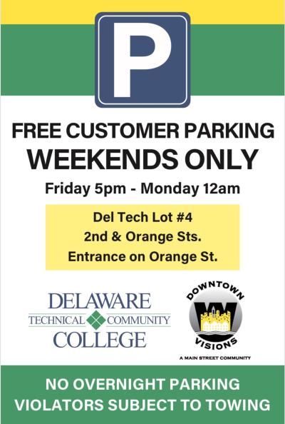 Downtown Wilmington Parking FREE