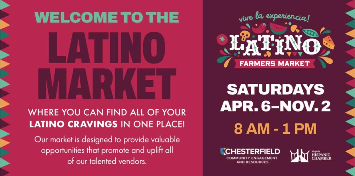 Latino Farmers Market 2024 Season Flyer