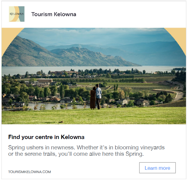 Photo of spring advertising