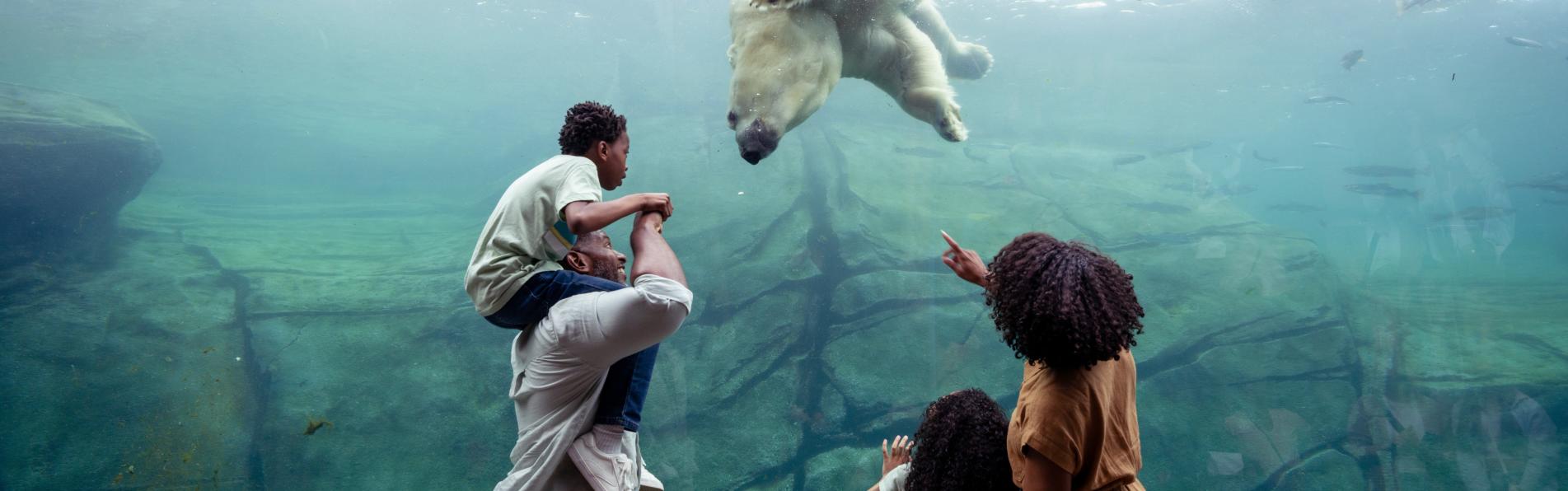 Family at Columbus Zoo and Aquarium