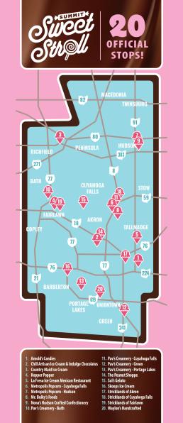 Summit Sweet Stroll Map 2025- 2026