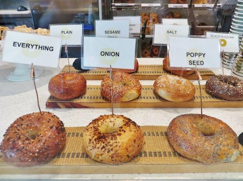 bagel display