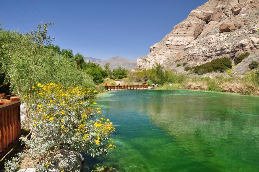 Whitewater Preserve pond