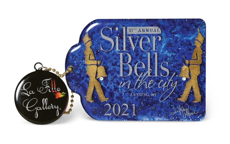 Silver Bells ornament 2021