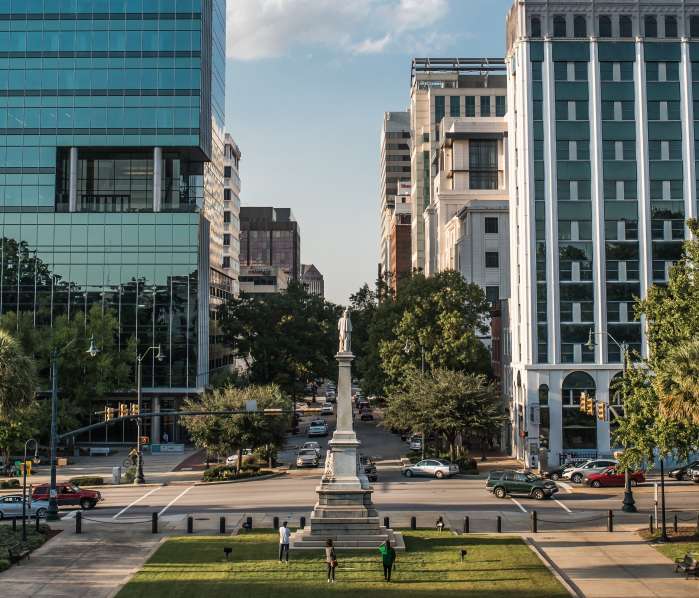 Main Street View from State House - Cropped