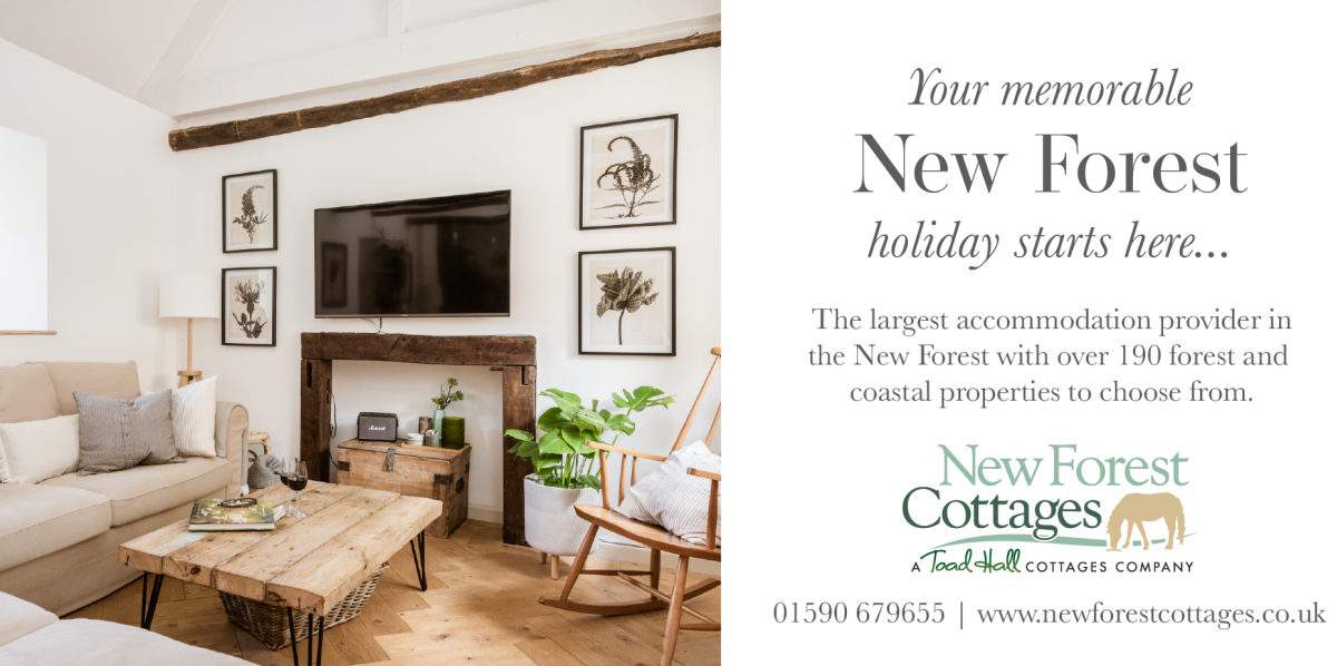 New Forest Cottages Banner Ad - May 2023