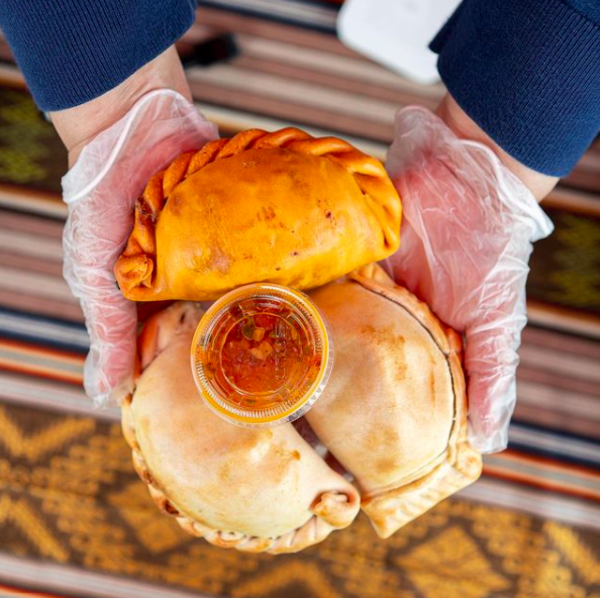 Calzones from the Princeton Farmers Market