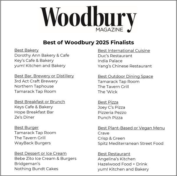 Woodbury Magazine Best of 2025 Finalists