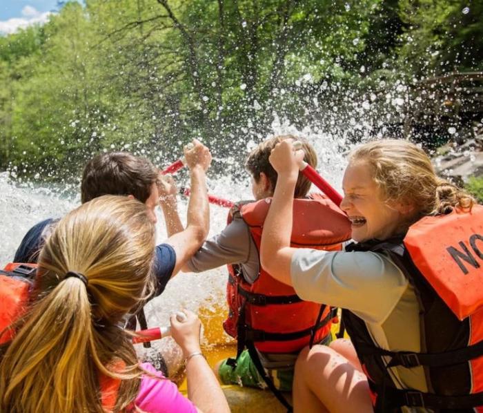 whitewater rafting