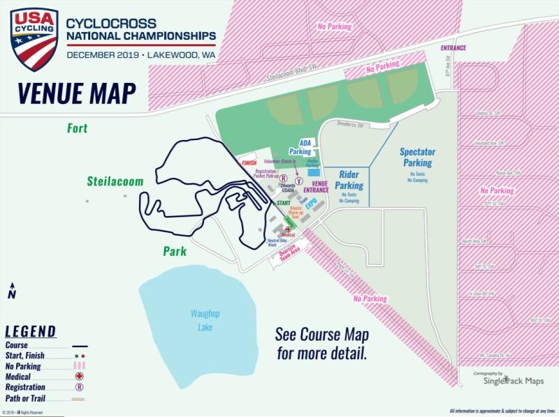 Cyclocross event map