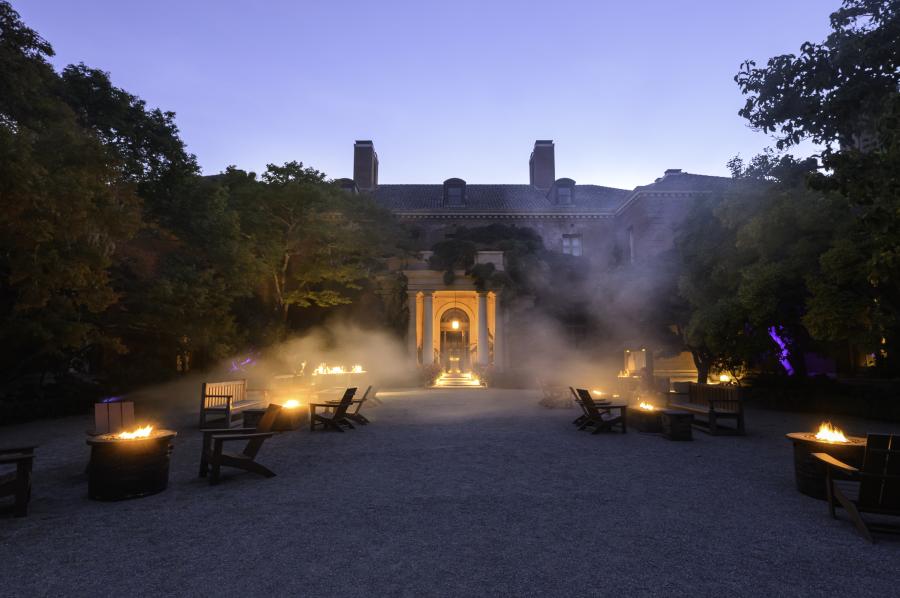 Nightfall at Filoli