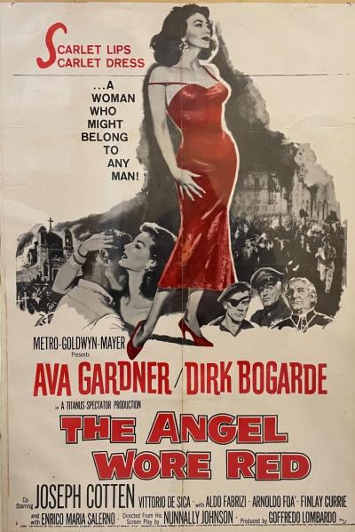 Poster for the film The Angel Wore Red