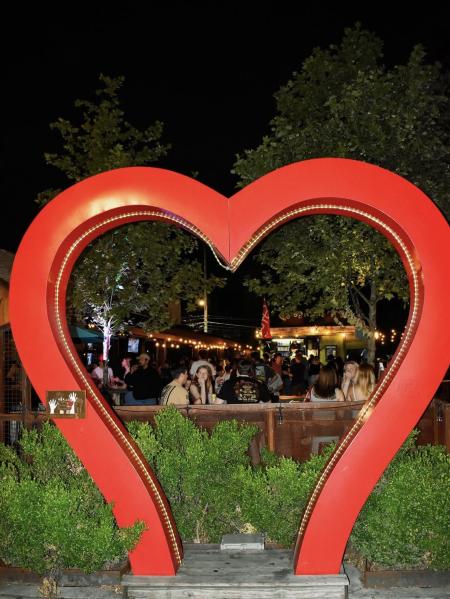 Heart Arch Sculpture | Photo by Standard Complex via Instagram