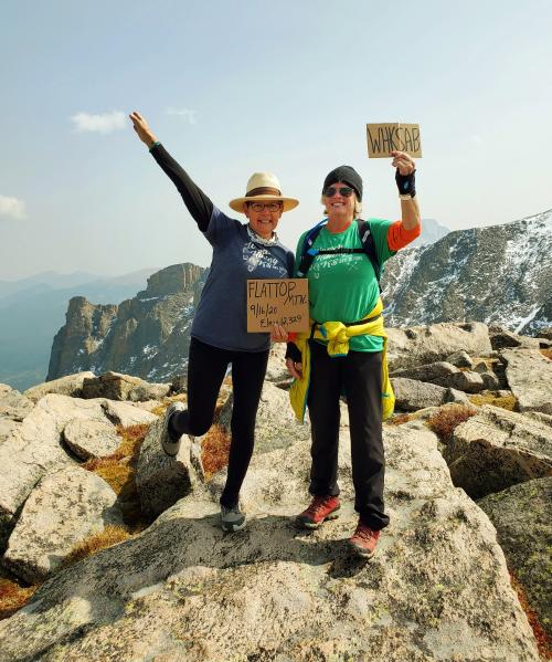 Women Hiking in Estes Park