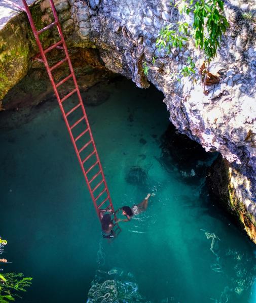 Blue Hole Mineral Spring Negril