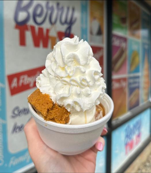 Polly's Freeze Pumpkin Sundae