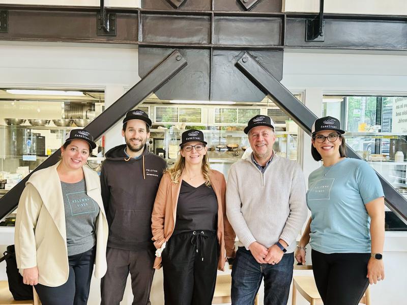Tourism Kelowna with clients at FareStart in Seattle