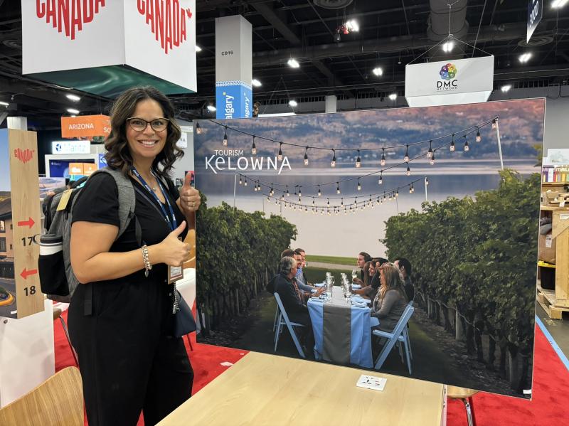 IMEX America 2024 - Kelowna sign