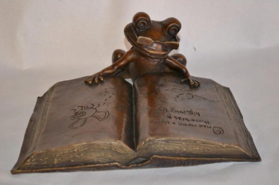 Thaddeus T. Toad Statue In Bastrop, TX