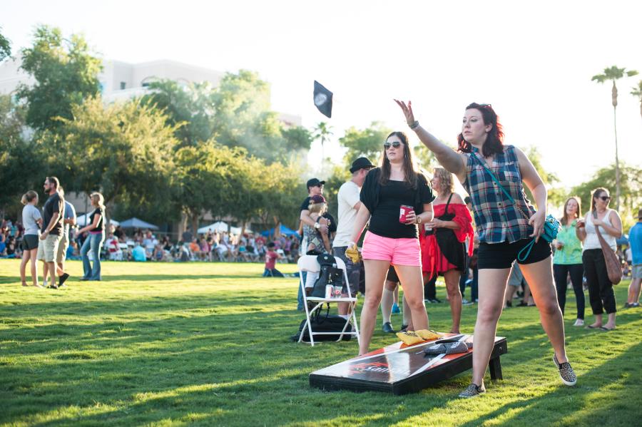 SanTan Oktoberfest - lawn games