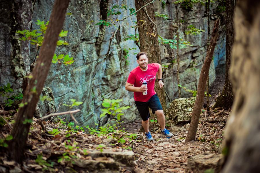 Running on Trail