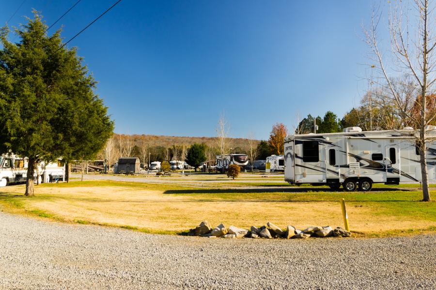 This is a photo of the RV park at Parnell Creek