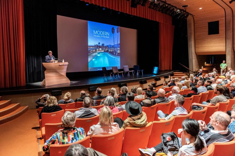 Modernis week talk at Annenberg Theater
