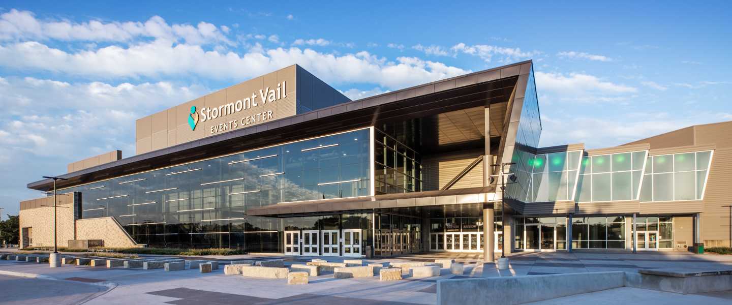 Stormont Vail Events Center Renovations Front Entrance