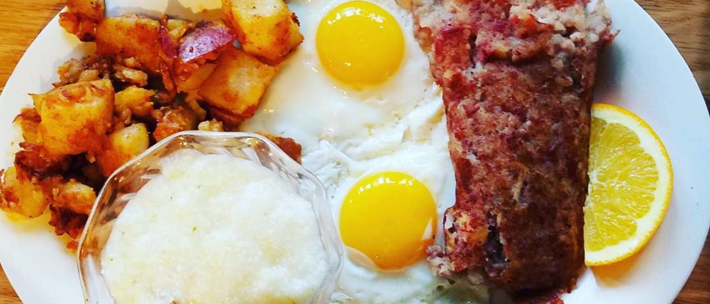 breakfast - eggs up