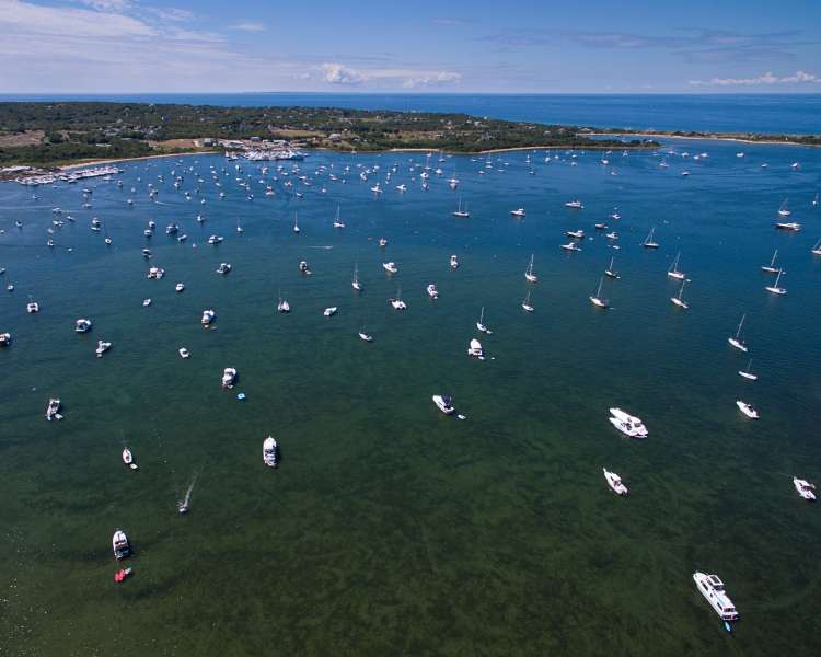 Aerial of New Harbor