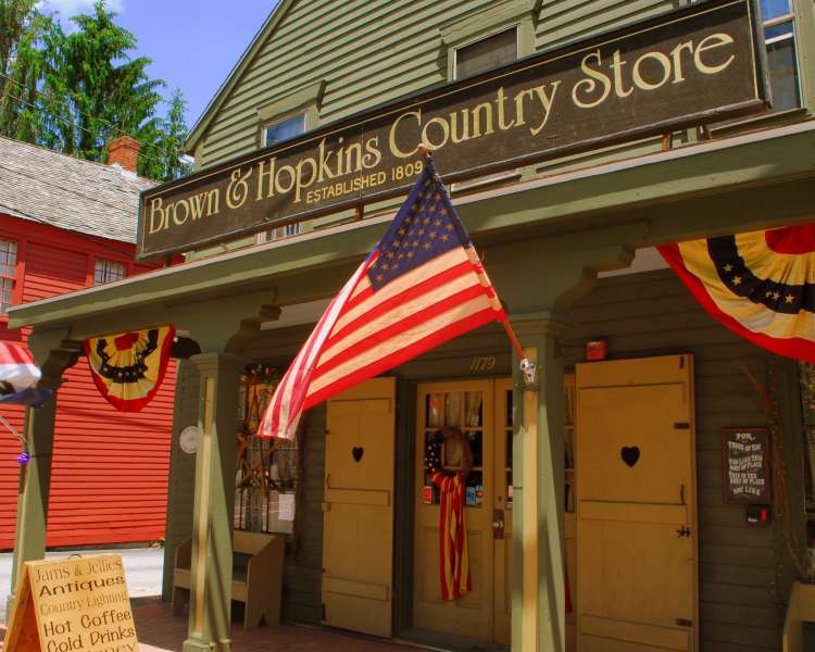 Brown and Hopkins general store, Chepachet