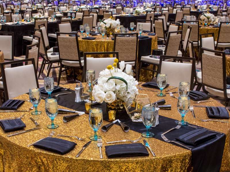 Event table placement