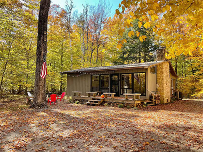 Find Lodging in Door County Birch at Timberline Cottages, The