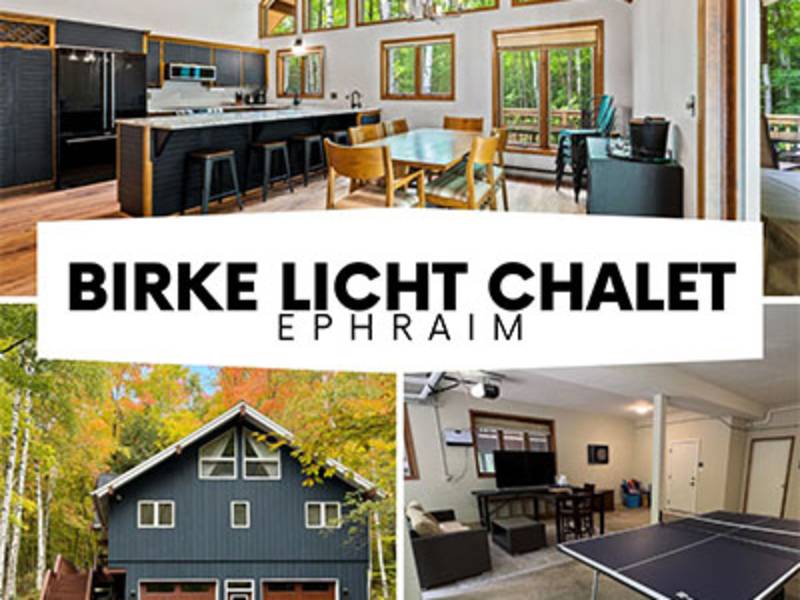 Log Cabins Birke Licht Chalet- Ephraim