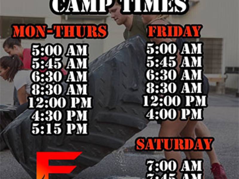 FIRE Fitness Camp