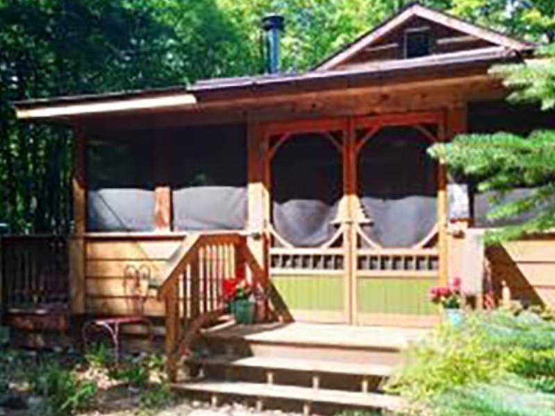 Log Cabins Door County Cabin in the Woods
