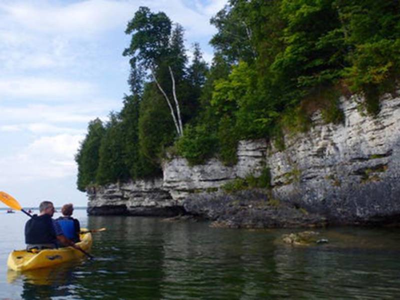 Water Activities Cave Point Paddle and Pedal