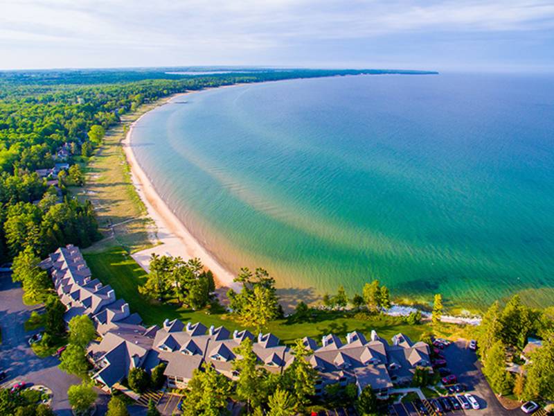 Hotels, Motels, & Inns Glidden Lodge Beach Resort