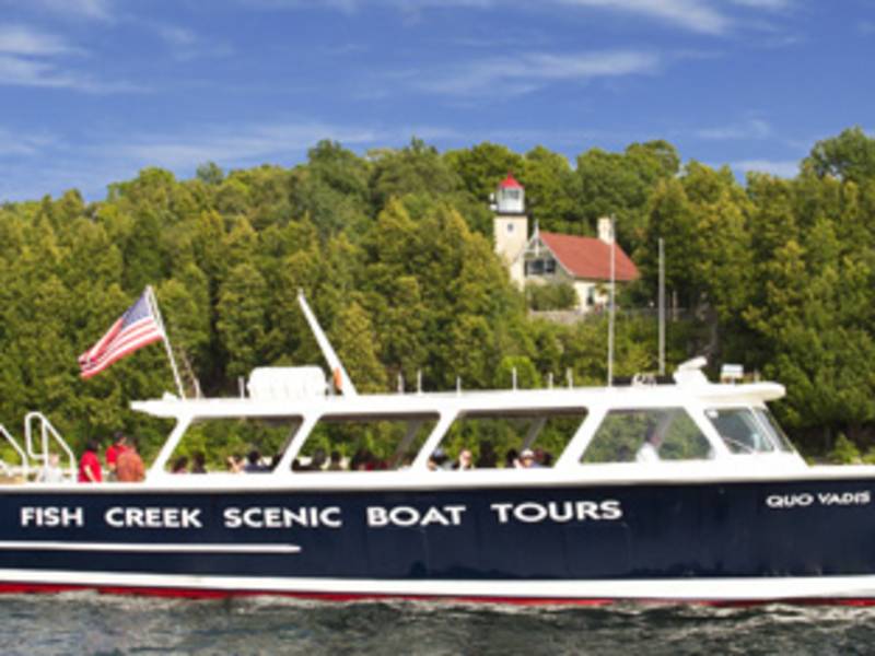 Water Activities Fish Creek Scenic Boat Tours