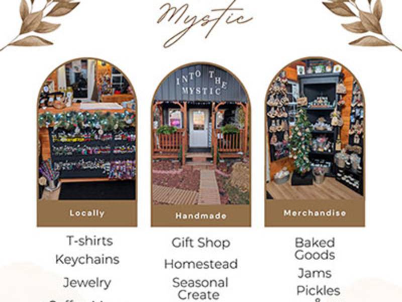 Boutiques, Retail, & Specialty Goods Into the Mystic