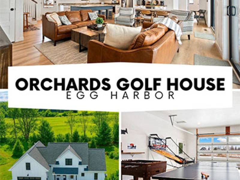Find Lodging in Door County Orchards Golf House- Egg Harbor