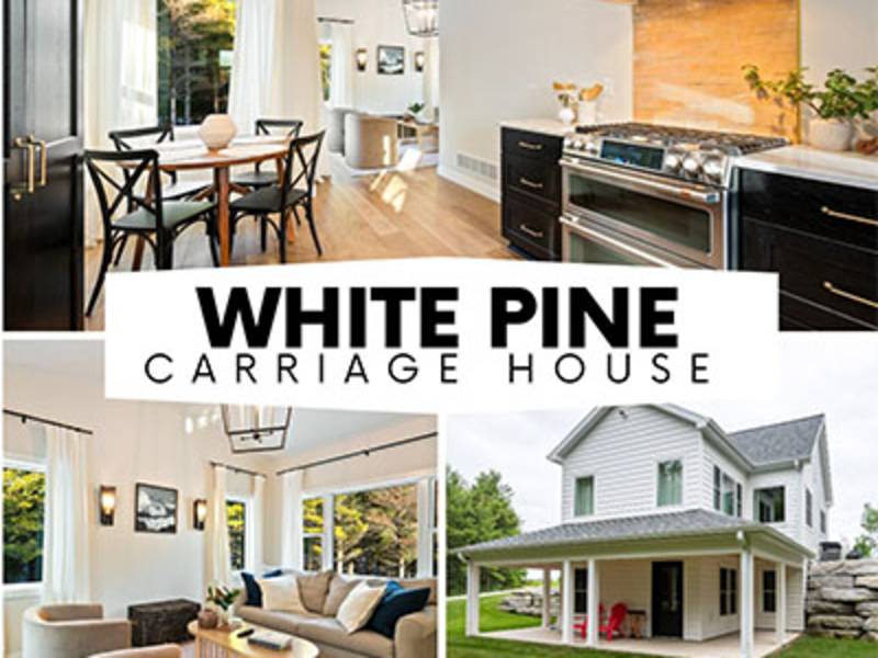 Find Lodging in Door County White Pine Carriage House