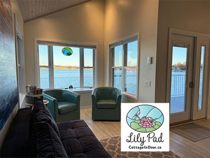 Find Lodging in Door County Lily Pad Cottage